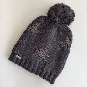 STEVE MADDEN Shining Star Pom Beanie